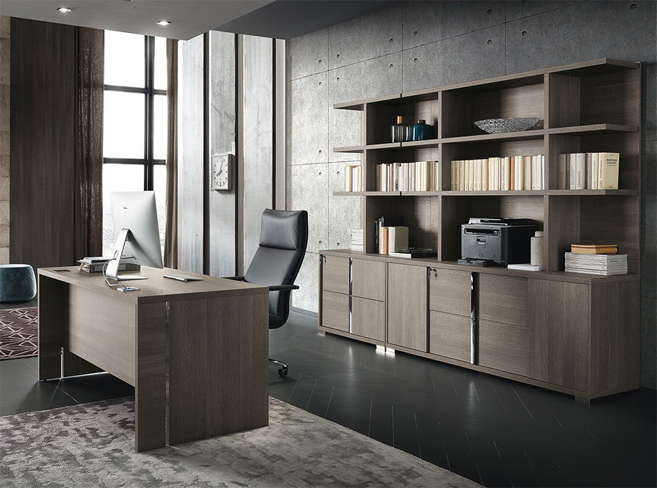 مكتب مدير مودرن 140 سم - الصورة 3