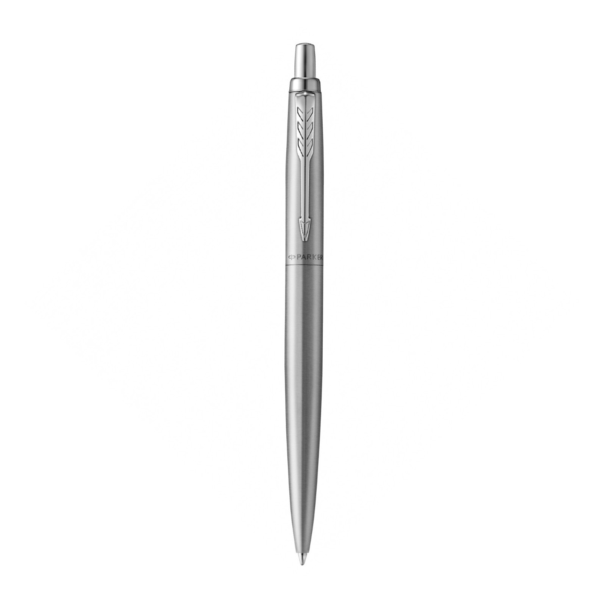 Parker-Pen Jotter Xl Ballpoint Pen Blue Ink With Monochrome Stainless Steel Finish