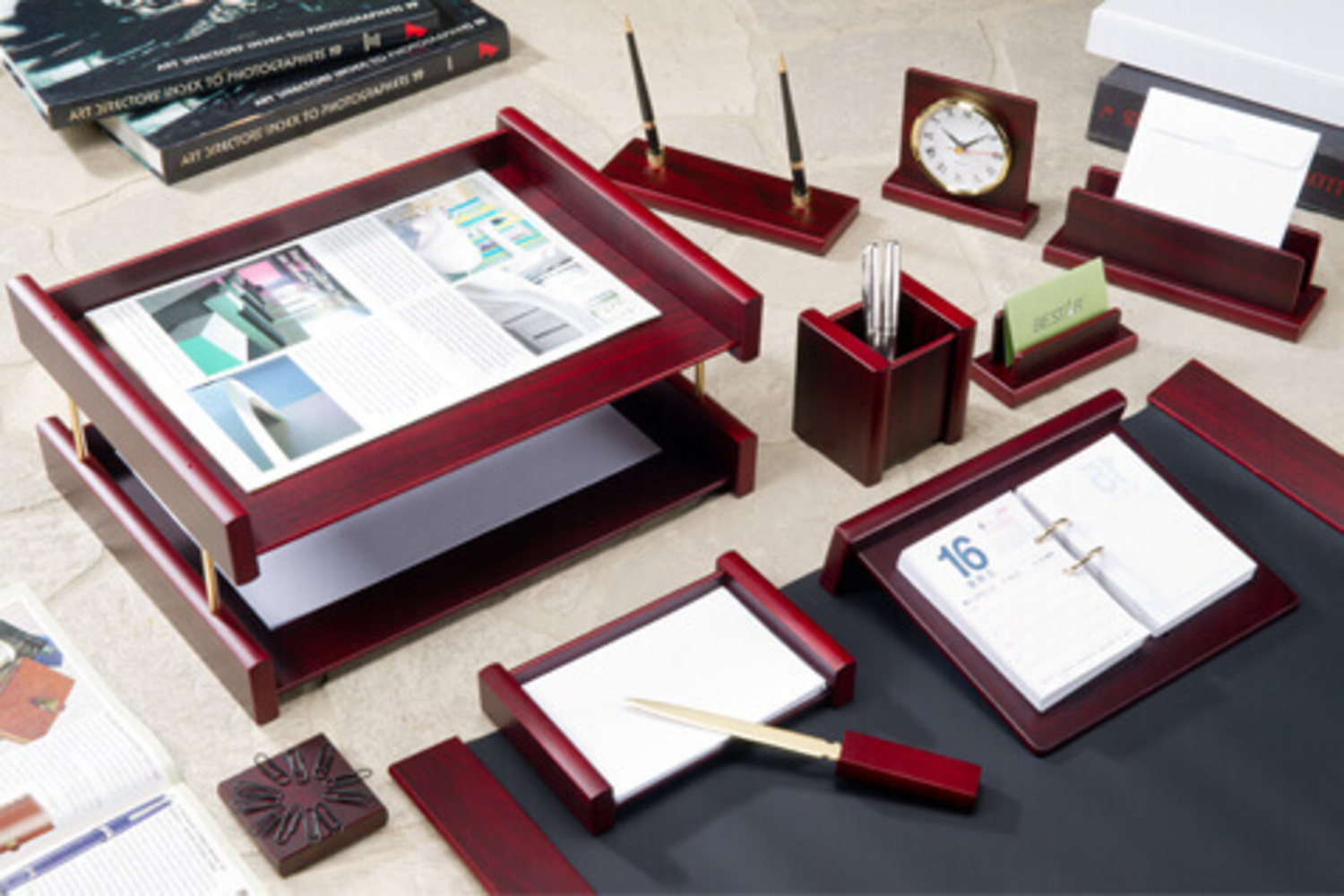 Be-Star Parallel 11 Pc Desk Set (0247) Fdu