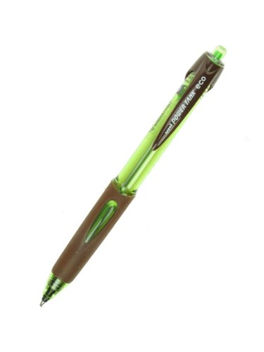 Uni-Ball Ball Pen Black Pwoertank Eco Green Net 1.0 Sn-220Ew