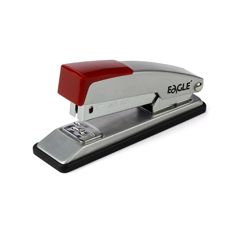 Eagle Iron Stapler All Iron Construction With Plastic Cap 207 /12 Sheet