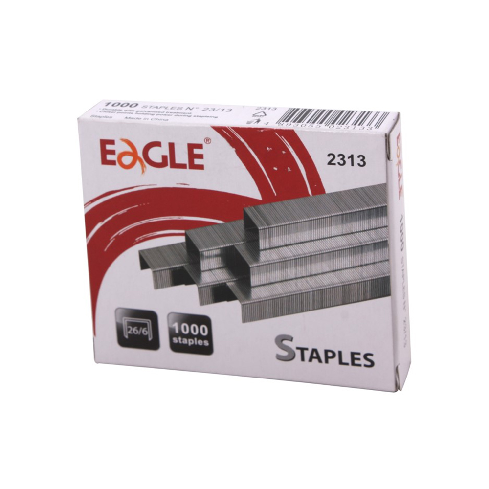 Eagle Heavy Duty Staples 23/13 X1000 2313-120 Sheet
