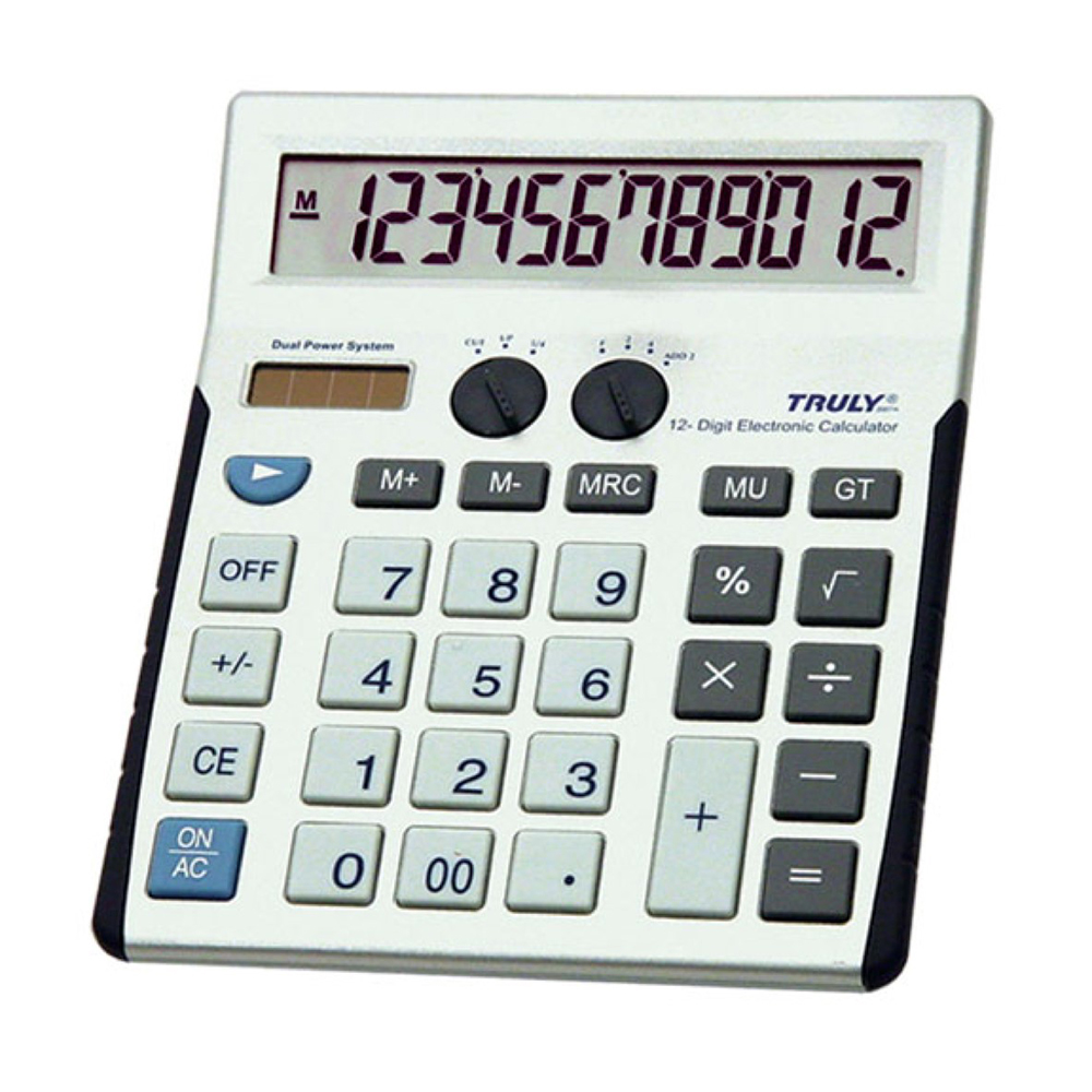 Truly-Calculator: Desktop Model : 2007A-12