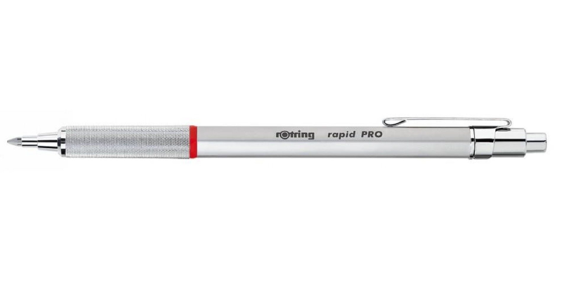 Rotring Rapid Pro Ballpoint Pen Silver Body No. 1904291