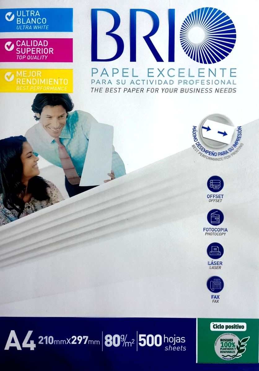 White Photocopy Paper, 80 Grams, A4 500 Sheets