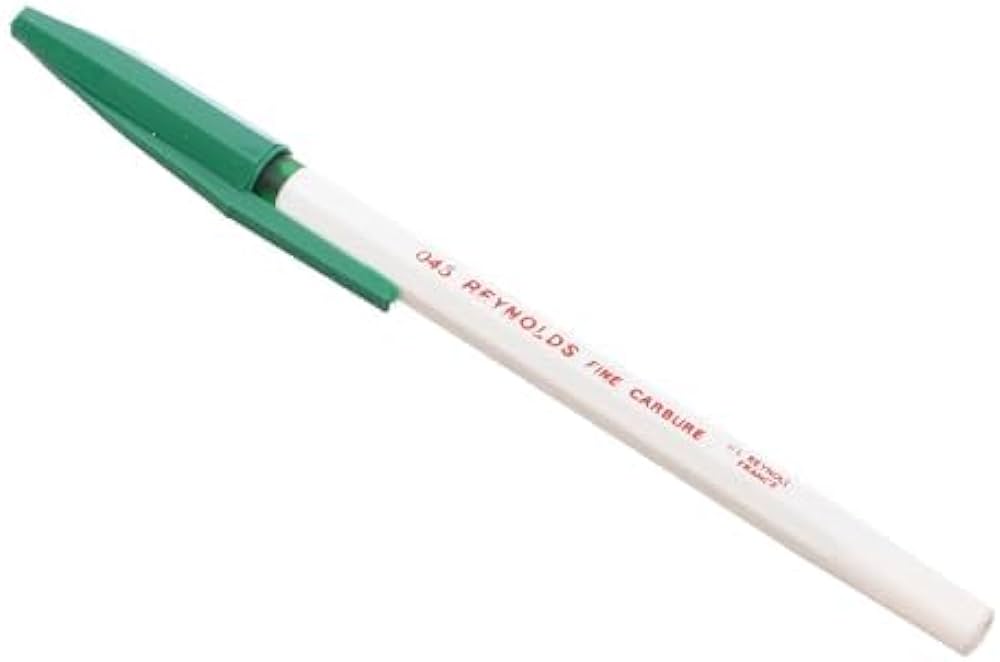 Reynolds Ballpoint Pen, 0.7 Mm, Green, No. 045