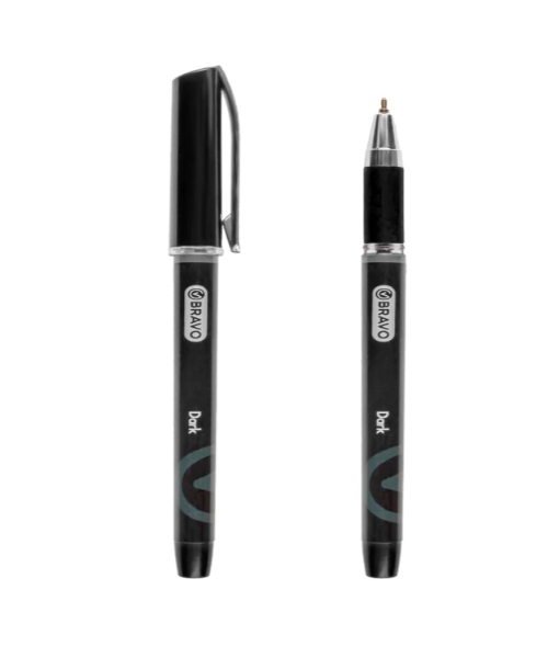 Bravo Dark Ballpoint Pen 0.7Mm Black