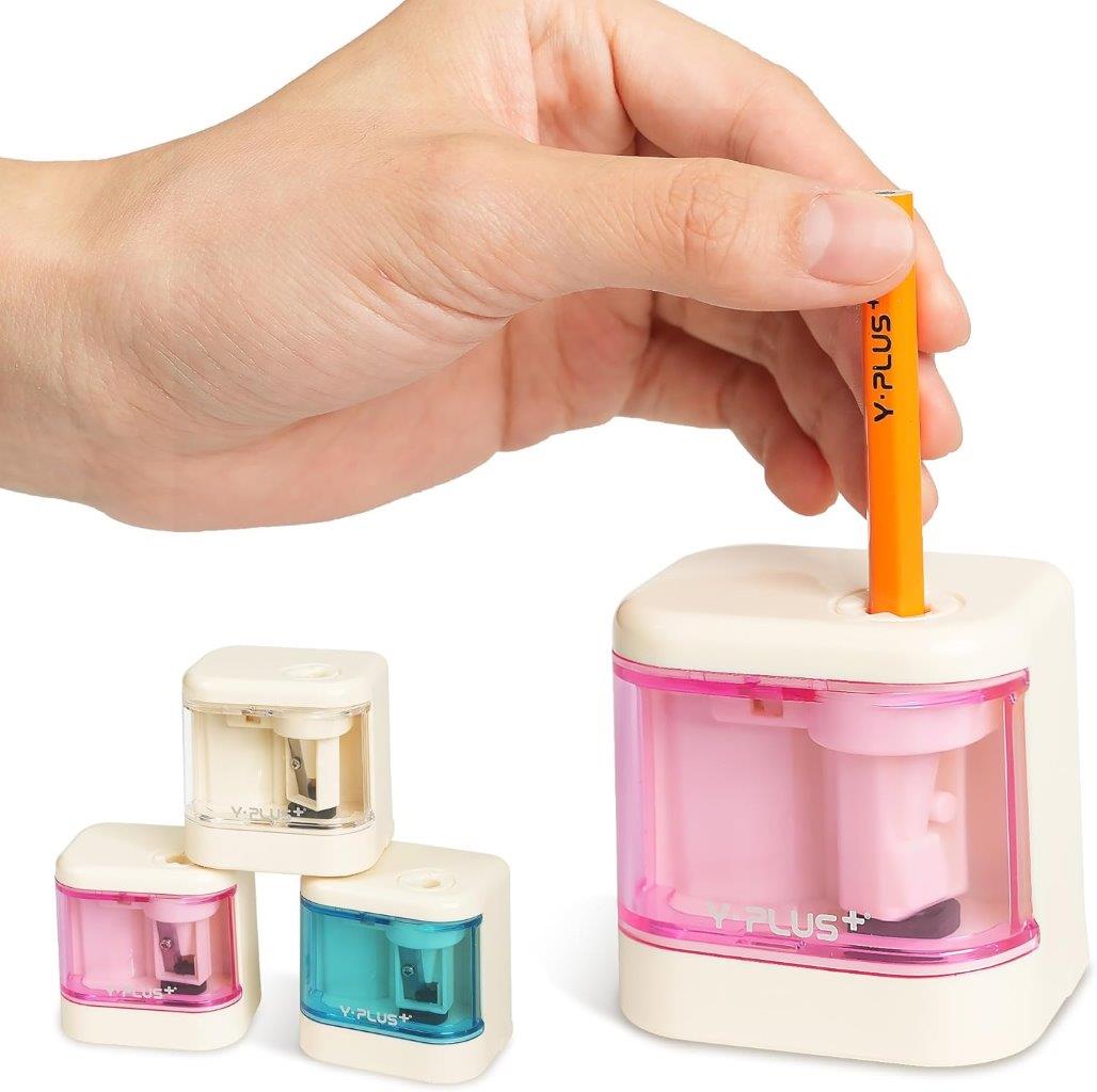 Y -Plus Electric Pencil Sharpener Red No. Es230210