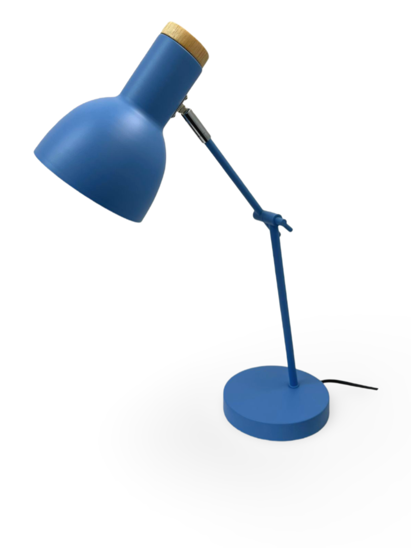 Blue Metal Desk Lamp No. Lh1-2