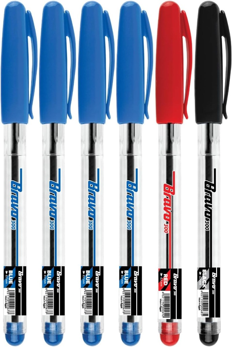 Bravo 300 Ballpoint Pen - 6 Pieces
