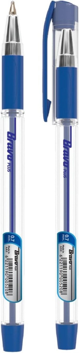 Bravo Plus Ballpoint Pen 0.7mm Blue