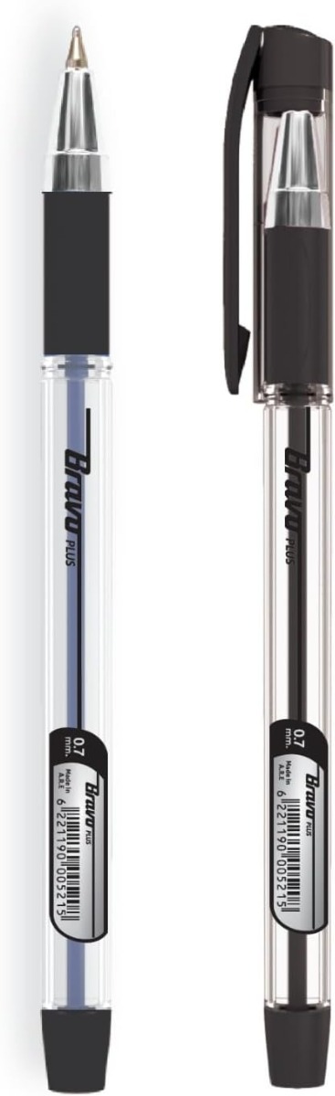 Bravo Plus Ballpoint Pen 0.7mm Black