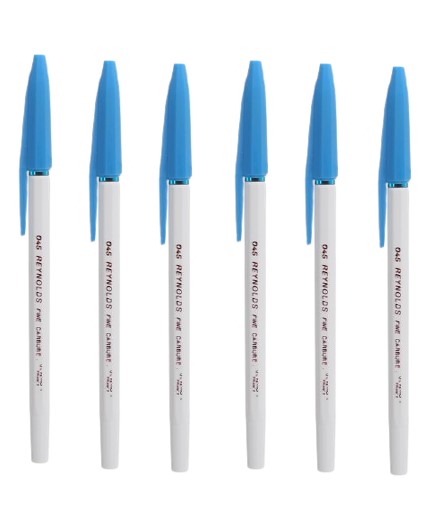 Reynolds Fine Point Pen - 045 - 6 Pieces