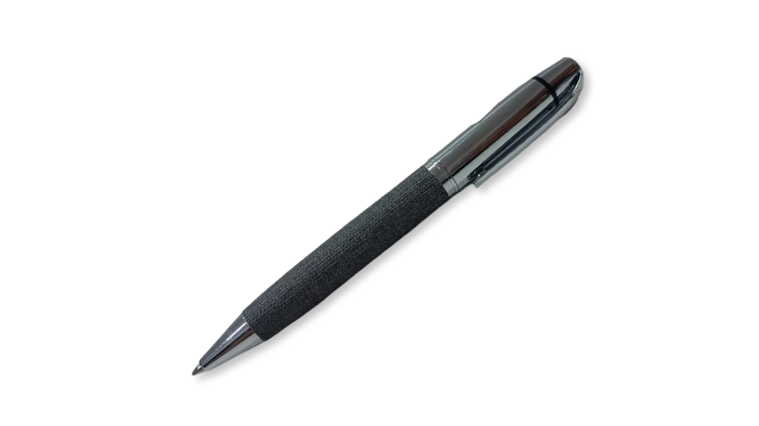 Gray Metal Twist Blue Ballpoint Pen No. Mp 29 - 1707