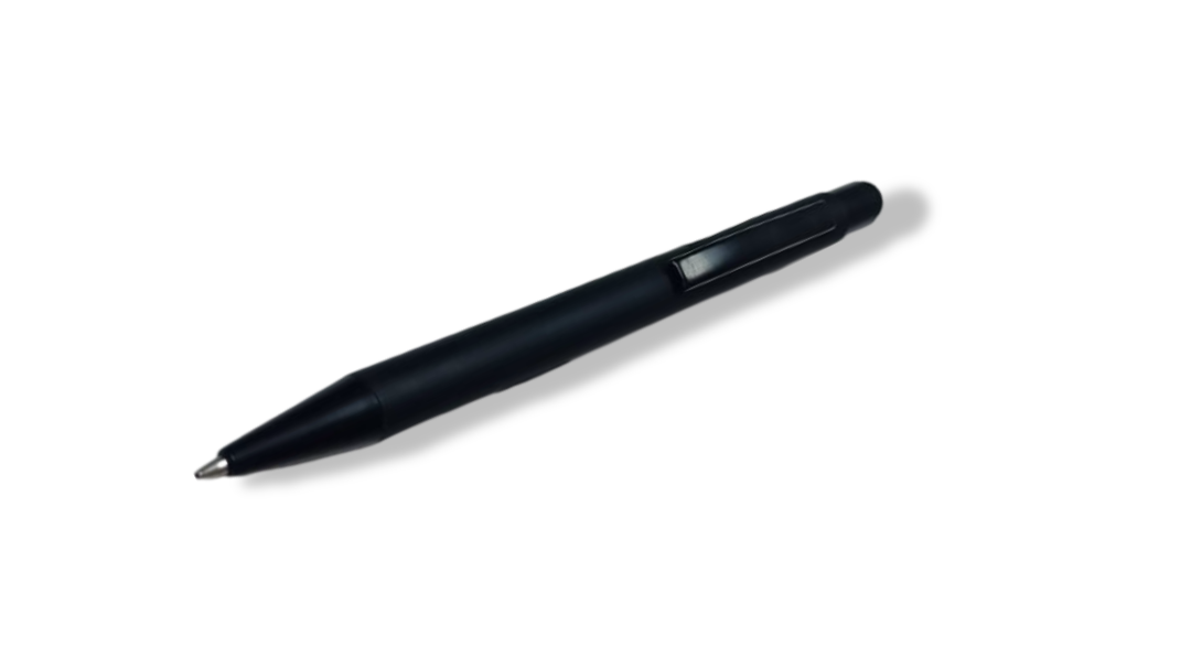 Blue Ballpoint Pen With Metal Zipper, Black, No. Mp 123 - 1572