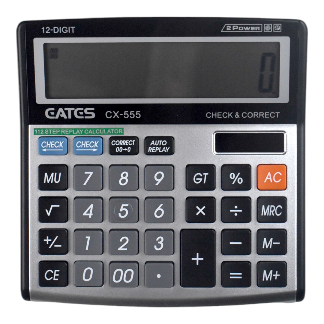 EATES Desktop Calculator, No. CX-555-12