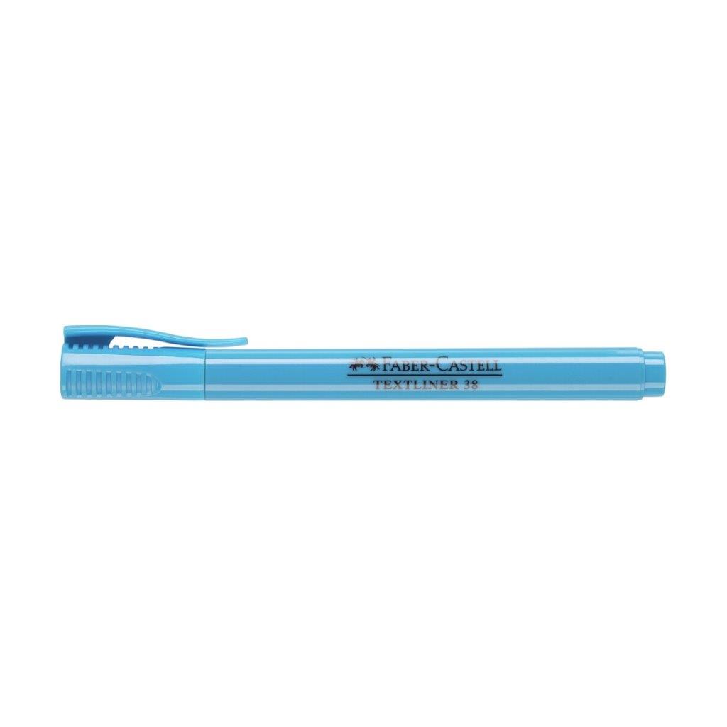 Faber-Castell Textliner 38 Blue Highlighter Marker No. 157751